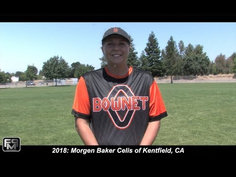 2018 Morgen Baker Celis Pitcher and First Base Softball Skills Video - Universal Fastpitch