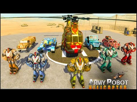 US Army Tank Robot Transport - Army Tank Truck Transport Game - Android Gameplay FHD