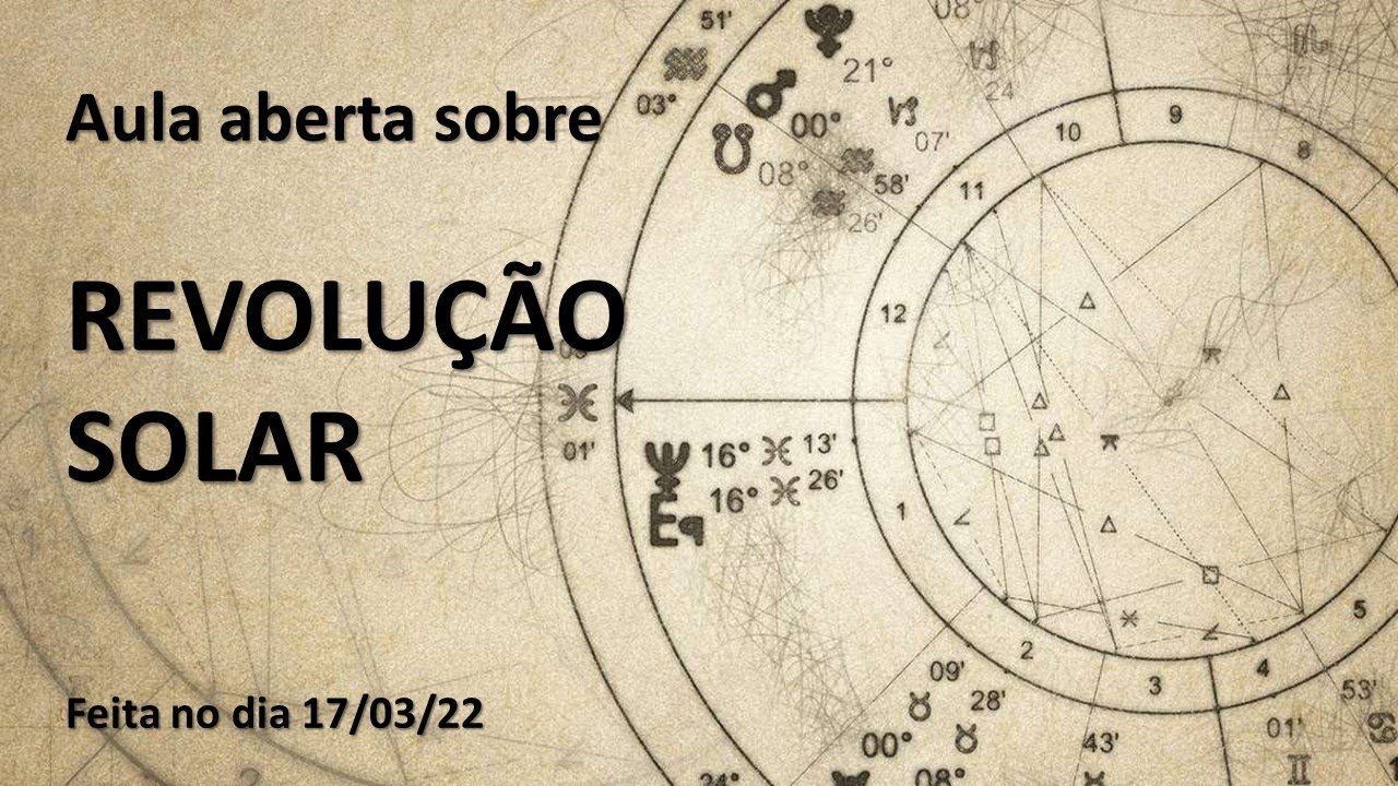 Revolução solar - aula especial
