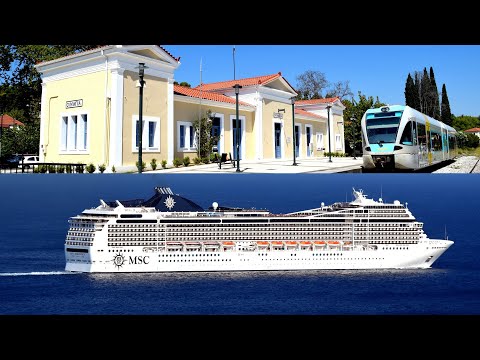 Ancient Olympia... Train Hunting - MSC MAGNIFICA Katakolo Part 2/3 - [363]