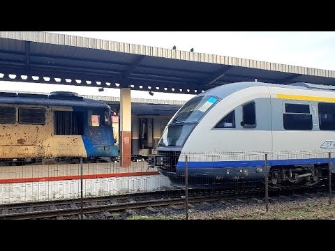 R 3076 Oradea-Cluj și R 4337 Oradea-Halmeu se pregătesc de plecare-13.02.2023