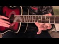 How to play "Follow me" by Uncle Kracker, Intro