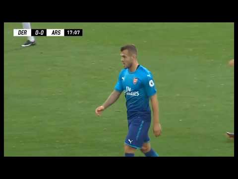 Jack Wilshere Arsenal U23 vs Derby County U23 (Away) 2017-18 HD 720p