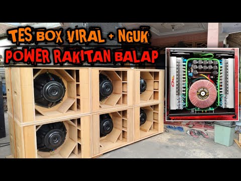 Check out the 18-inch PARATEL sound box with super racing H3 class power assembly. . . .