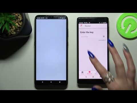 How to Transfer Files from an Android Device to SONY Xperia XZ2  // Send Anywhere App