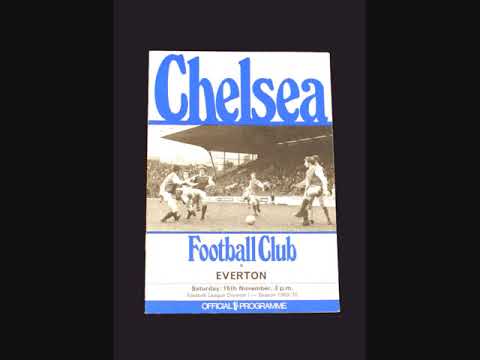 1969 - 70 SEASON  CHELSEA  1 - 1  EVERTON