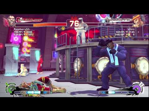 SSF4-AE: RaspberrySG [Boxer] VS aihiro [Adon]