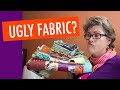5 WAYS TO USE UGLY FABRIC ***FREE QUILT PATTERN***