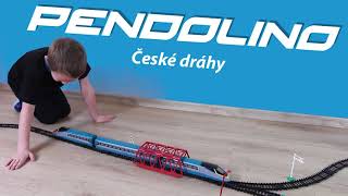 Vlak České dráhy SC Pendolino so zvukom a svetlom