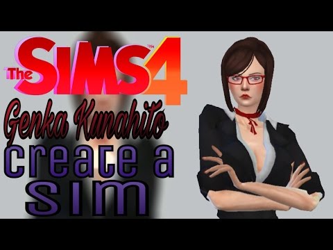 The Sims 4 Genka Kunahito (the guidance counselor) CAS