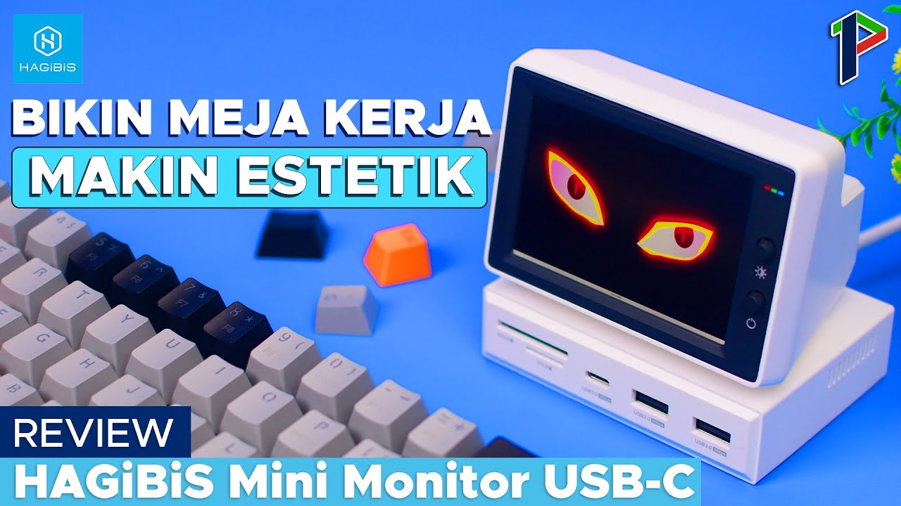Solusi Kekurangan Multiport pada Laptop! Hagibis Mini Monitor USB-C Docking Station Review Indonesia
