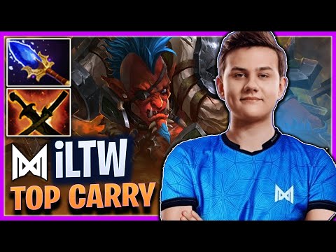 Nigma.iLTW - Troll Warlord Aghanim Build | дота 2 геймплей