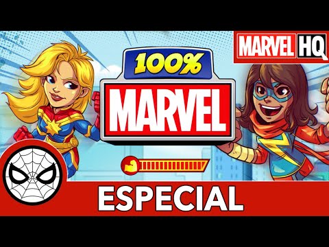 Capa de Capitã Marvel e a Ms Marvel | 100% Marvel