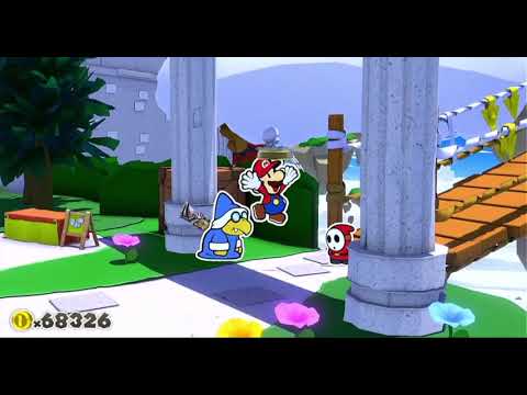 (12) Paper Mario: The Origami King 100% Walkthrough | Shangri-Spa