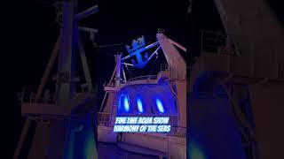 Aqua show!  Harmony of the Seas 🚢