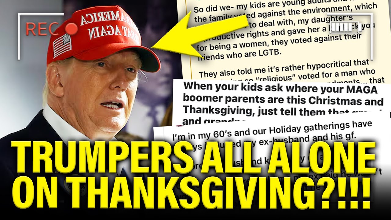 Trump Voters SHOCKED Family CANCELS Thanksgiving ON THEM