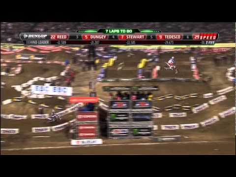 2012 AMA 450cc Supercross Rd 1 at Anaheim