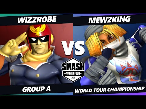 SWT Championship Group A - Wizzrobe (Falcon) Vs. Mew2King (Sheik, Marth) SSBM Melee Tournament