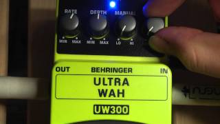 Video thumbnail for Behringer Ultra Wah UW300 #BehringerUW300 #Behringer by Rockdaypl