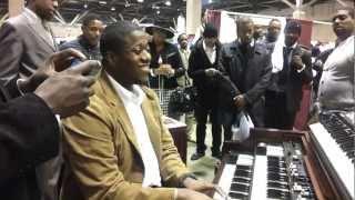 Pastor David Wright On The Organ