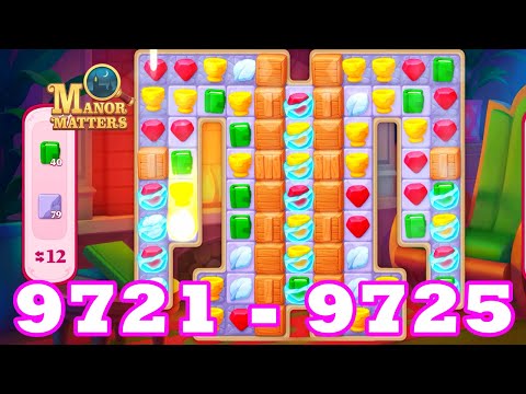 Manor Matters 9721 - 9725 HD Gameplay 3 match Walkthrough | Android | IOS | 9707 | 9708 | 9709