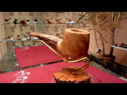 Pipa olivastro chubby fatta a mano - www.paronellipipe.it