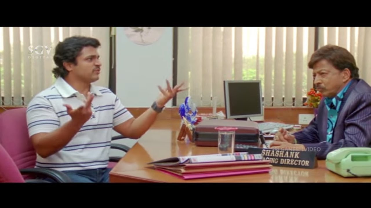 Vijay Raghavendra Angry on Dr.Vishnuvardhan Kept His Lover | Best Scene of Namyajamanru Movie