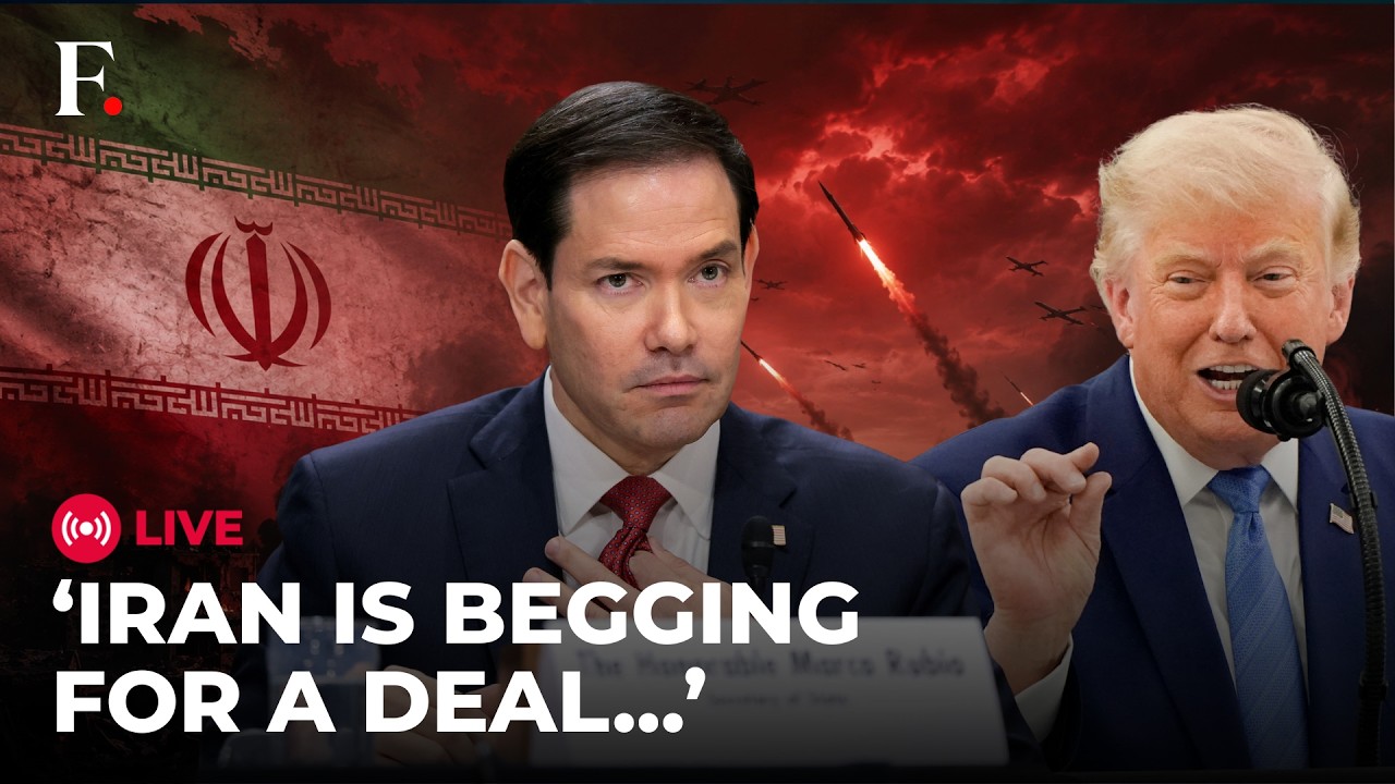 US Iran War LIVE: Marco Rubio Says Iran is 'Begging' for a Deal | Is US Not Ready to End War?