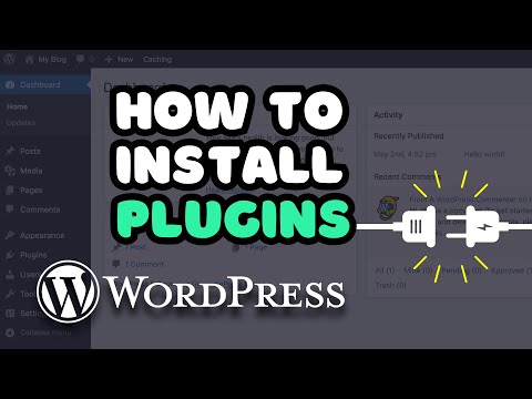 How To Install Wordpress Plugins 2024 Wordpress Tutorial For Beginners