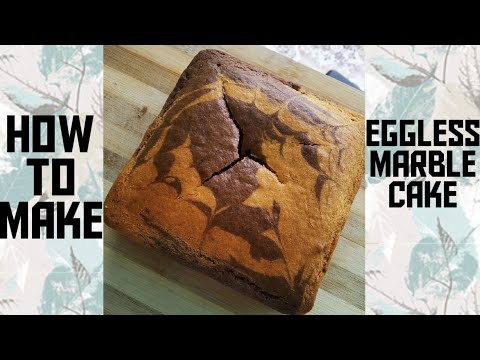 How to make cake at home |Eggless Marble Cake | Lockdown birthday cake | Kids favourite cake |