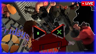 🔴 TF2 Fridays: TF3 at Wolfie's Apartment where there's Channel 'R' (for roach).