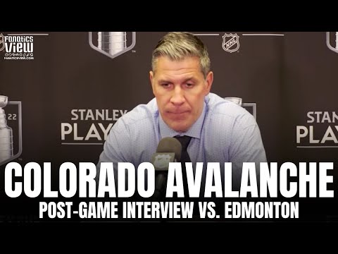 Jared Bednar Calls Evander Kane Hit 'Most Dangerous Play in Hockey' & Reveals Kadri Out for Series