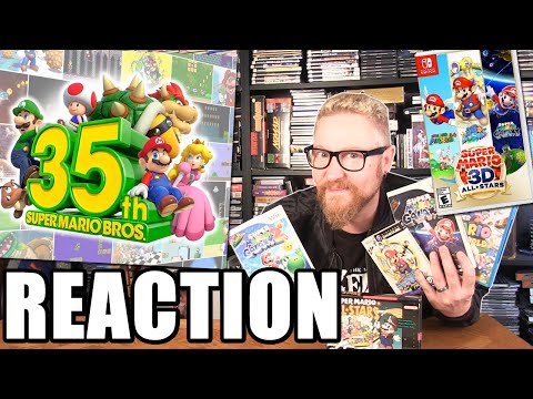 SUPER MARIO BROS 35TH ANNIVERSARY DIRECT REACTION - Happy Console Gamer