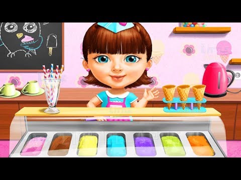 Sweet Baby Girl  Summer Fun 2 - Learn to Make Yummy Ice Cream Gameplay for Girls