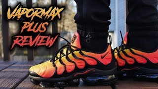 NIKE VAPORMAX PLUS "SUNSET" REVIEW AND ON FOOT