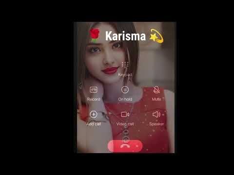Meri Karisma ji 🌹 GF romantic girl video call prank one sided call prank original girl video call 🤙