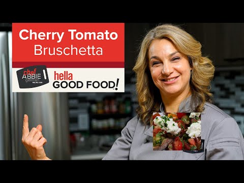 Cherry Tomato Bruschetta