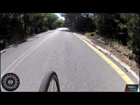 Garmin Virb Elite - 71 km/h On a Cannondale bad boy | BikeSunDays