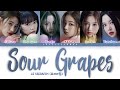 LE SSERAFIM (르세라핌) – Sour Grapes Lyrics (Color Coded Han/Rom/Eng)