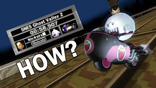 Becoming a staff ghost in Mario Kart Wii (Shell Cup)