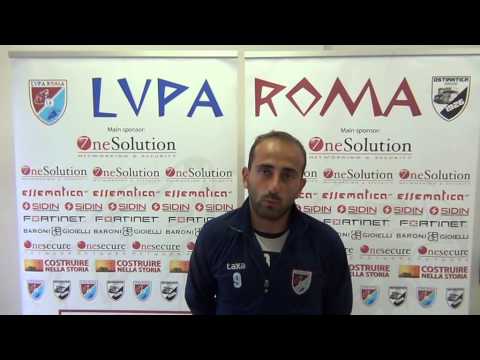 Lupa Roma-Selargius 6-3: intervista a Giampietro Perrulli