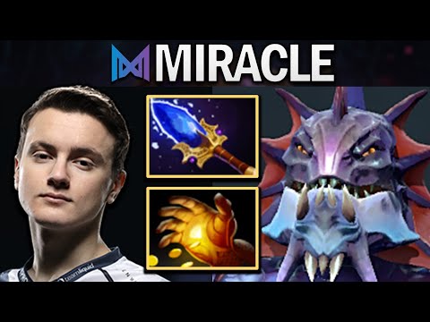 NIGMA.MIRACLE SLARDAR WITH AGHANIMS - DOTA 2 7.27 GAMEPLAY