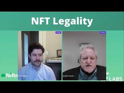 NFTs for Brands Day-NFT Legality with Joe Vincent