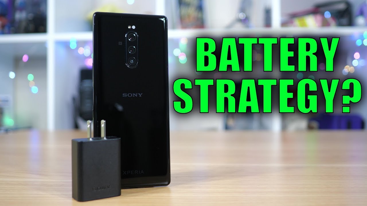 What is your battery strategy? (Featuring the Sony XPERIA 1)