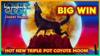 NEW! Coyote Moon Desert Nights Slot - BIG WIN SESSION!