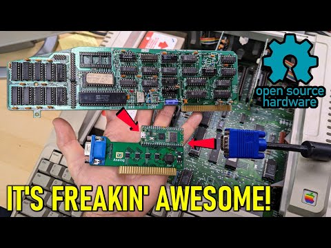 A software defined VGA and Z80 card for your Apple II (V2 Analog)