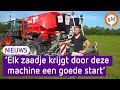 Deze bijzondere machine zaait een kruidenmix