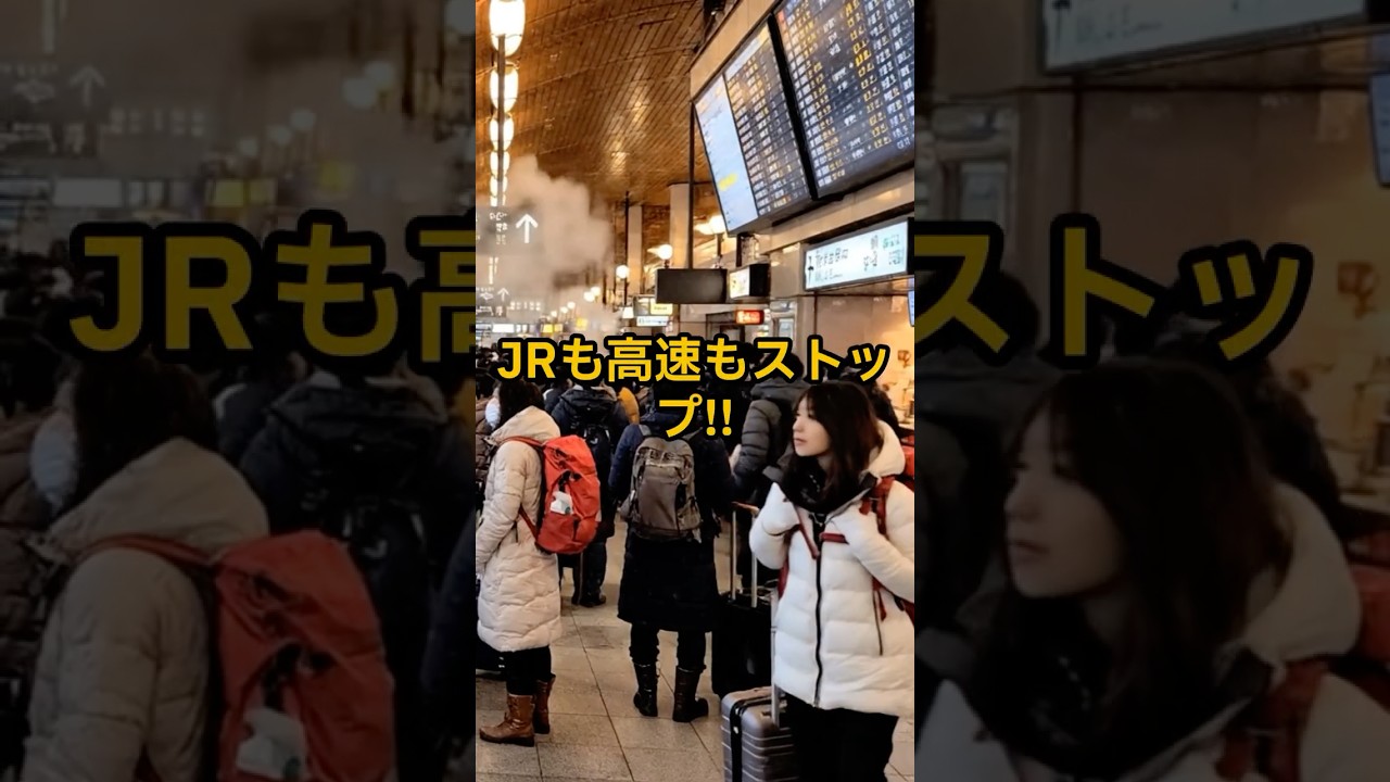 【限界】北海道の大雪がヤバすぎる... #automobile