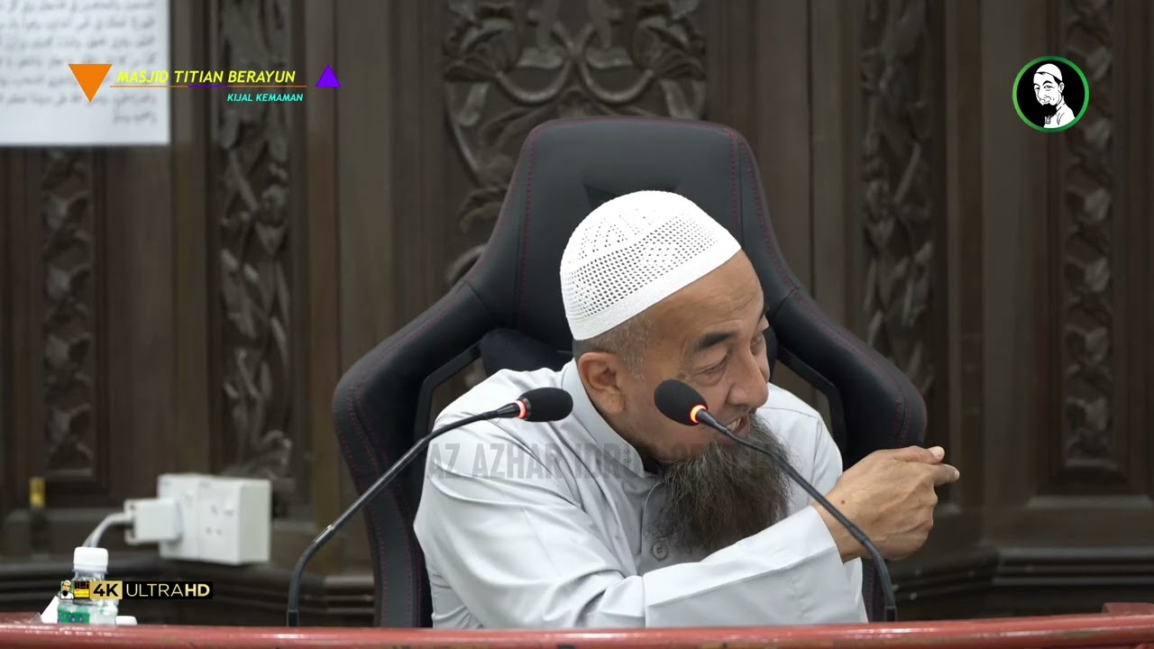 Ganti Sejadah Wakaf Yang Dah Terlalu Uzur - Ustaz Azhar Idrus