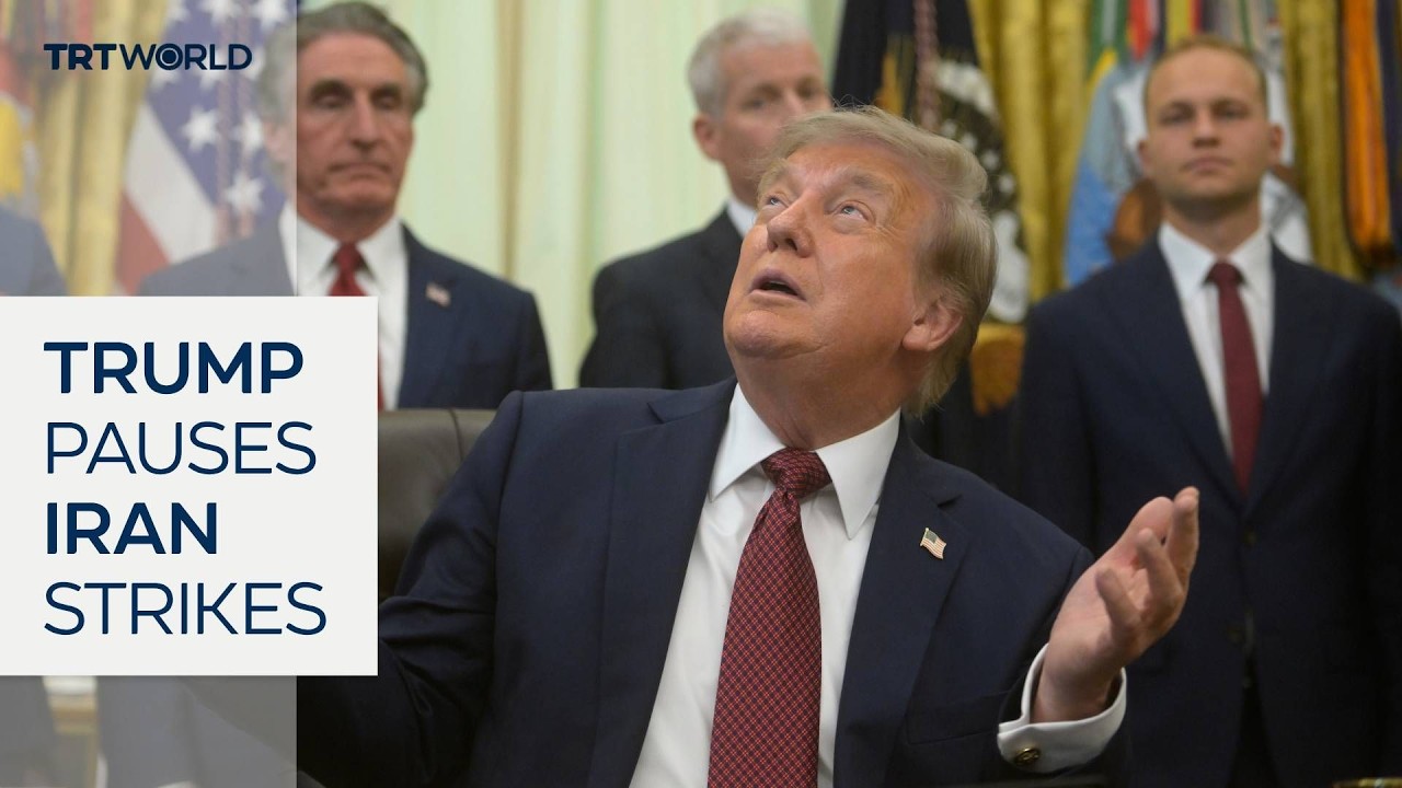Video | Trump halts US airstrikes amid Iran diplomacy